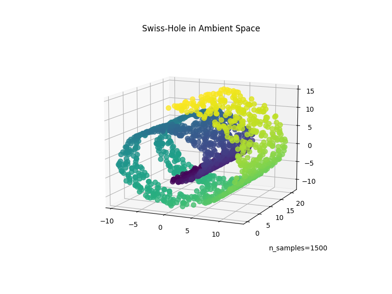 Swiss-Hole in Ambient Space